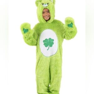 Care Bears Classic Good Luck Bear Child XL Costume Long pile fur